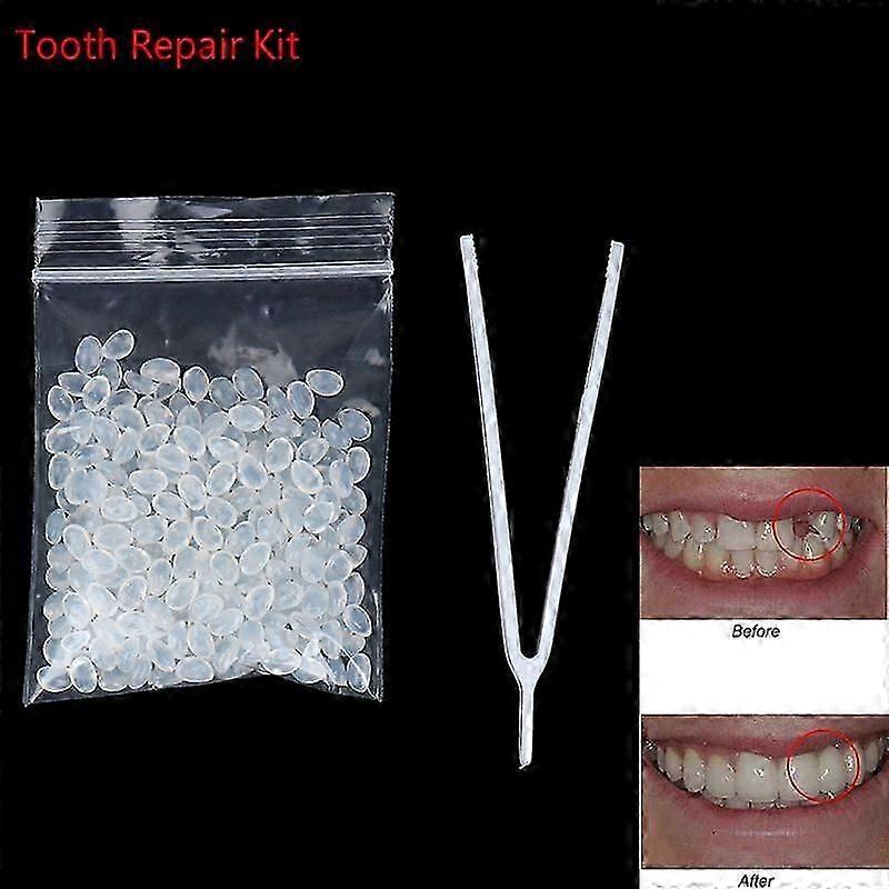 10g Denture Adhesive Temporary Tooth Cosmetic Repair Kit Teeth Gaps Solid Glue