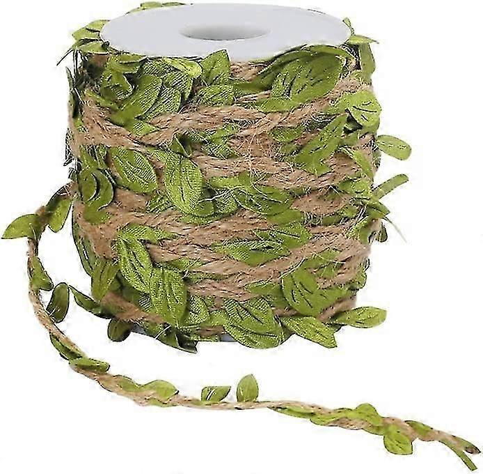 66 Feet Green Ribbon Jute Twine String