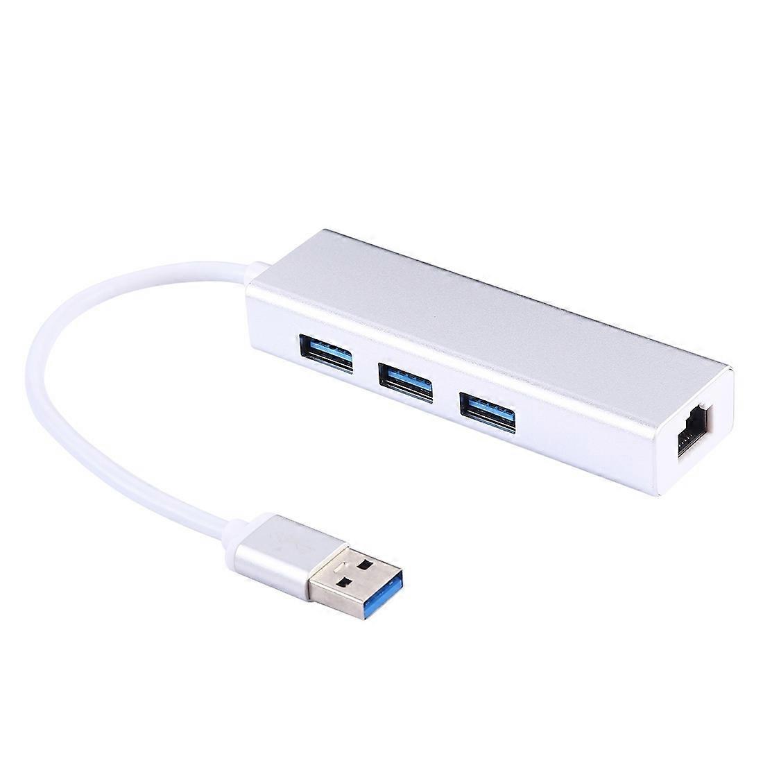 3 USB3.0 Ports HUB + USB3.0 Gigabit Ethernet Adapter