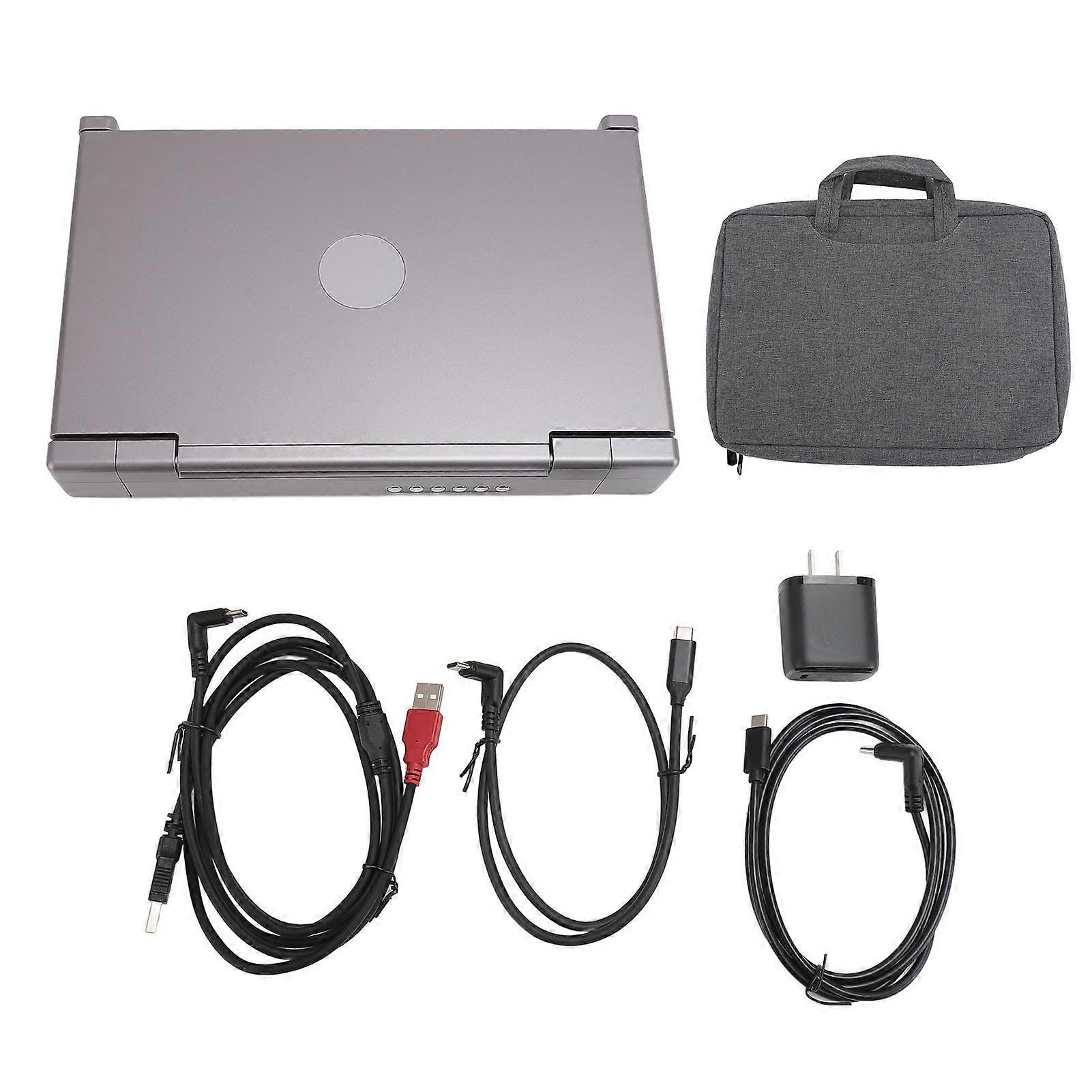 Laptop 3 Screen Extender 14 Inch 1920x1080 IPS Rotatable Notebook Portable 3 Display for OS X 13.6in to 17.3in Laptops 100‑240V