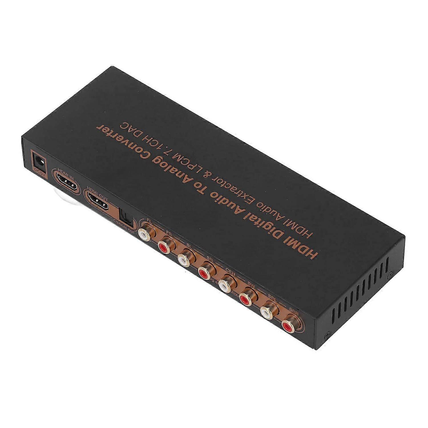 High quality brand new  Digital Sound Decoder Converter, HDMI to LPCM 7.1CH 7RCA
