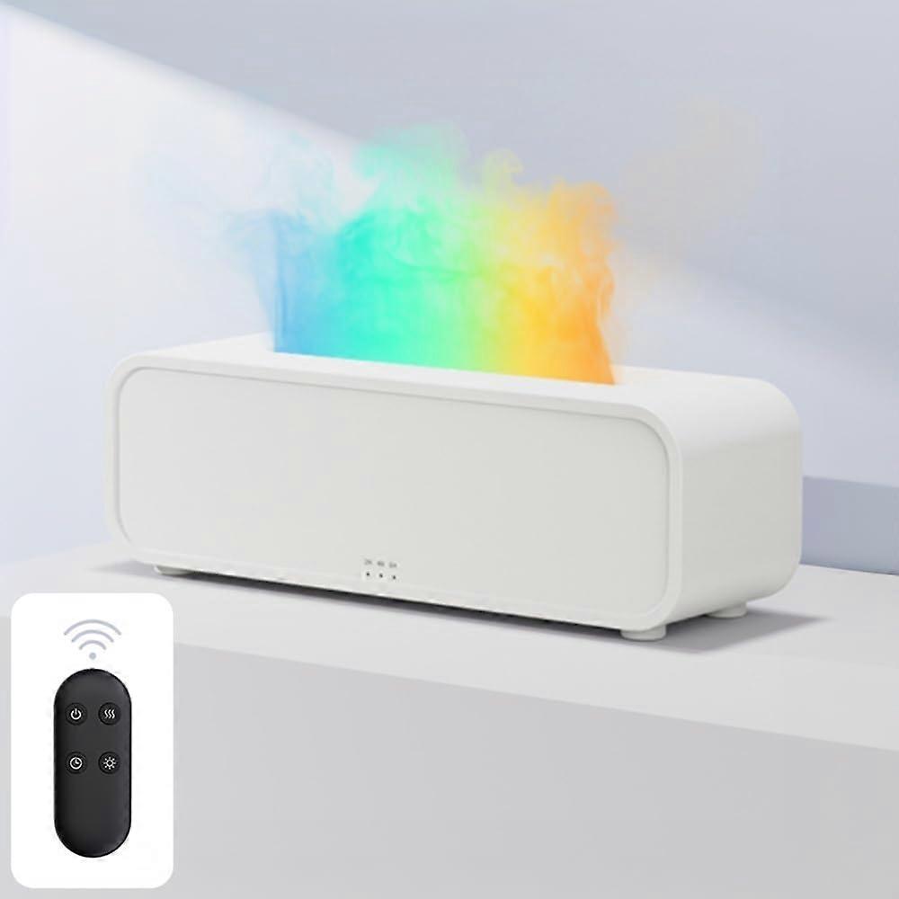 Dream Color Flame Diffuser Humidifier, Music Sync UltraQuiet Aroma Essential Oil Diffuser, 250ml