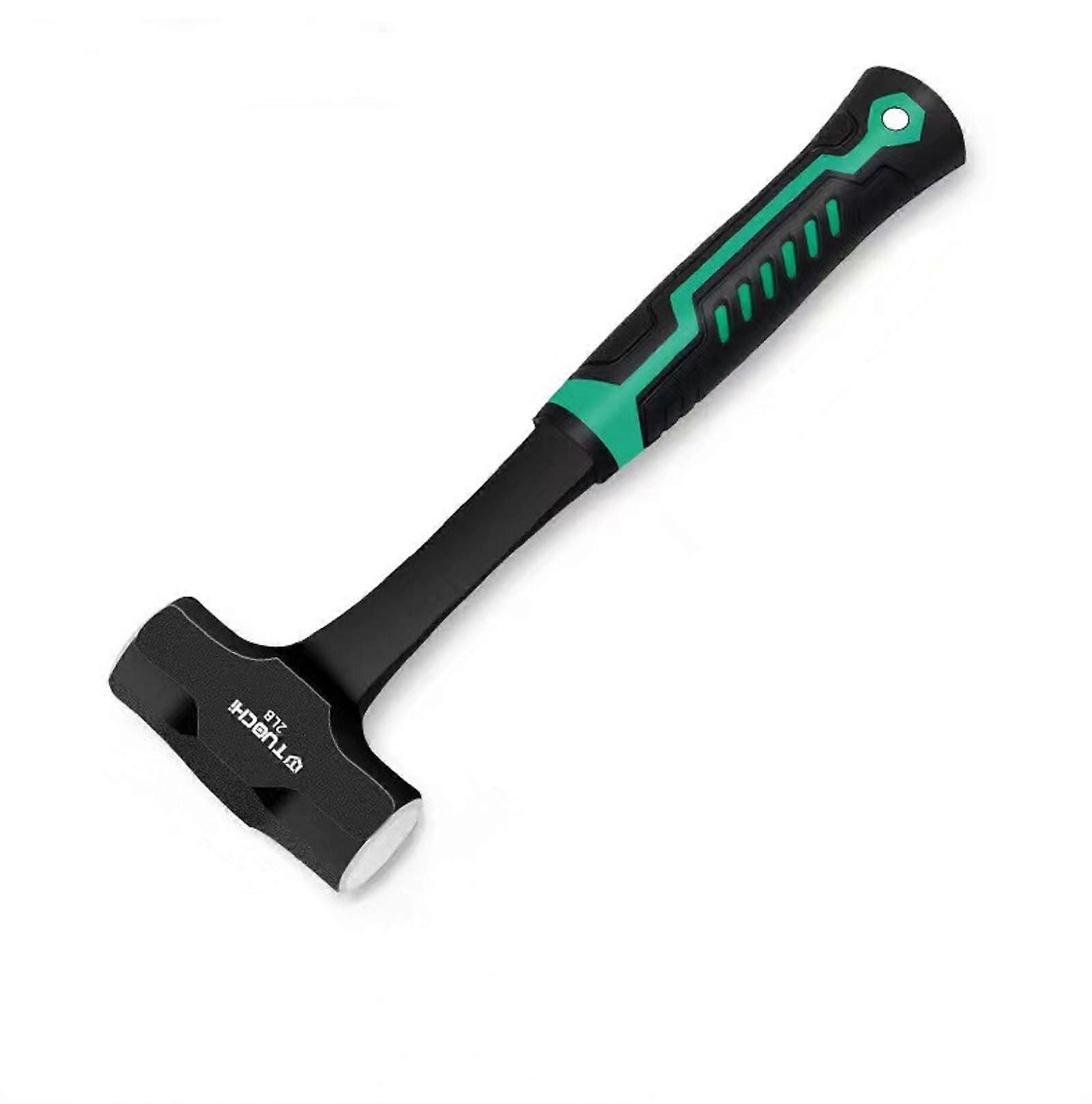 BESTECC 2lb Sledge Hammer, mini Strike Drilling Crack Sledgehammer with No-Slip Cushion Grip 2 Pound