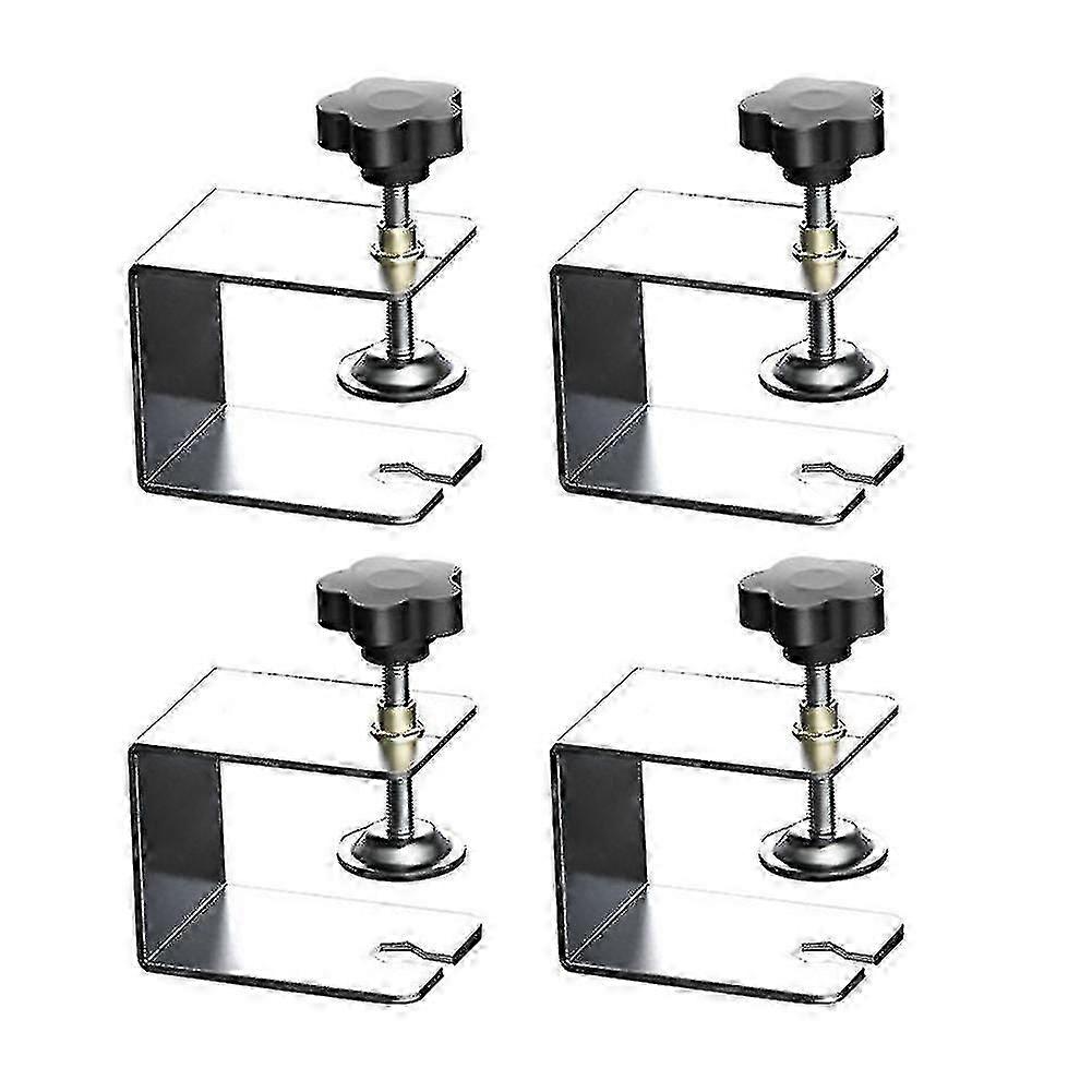 Cabinet Hardware Jig, 4 Pack C Clamps For Drawer Front Installation, Cabinet Framing Clamps For Table Desk Drawer Panel