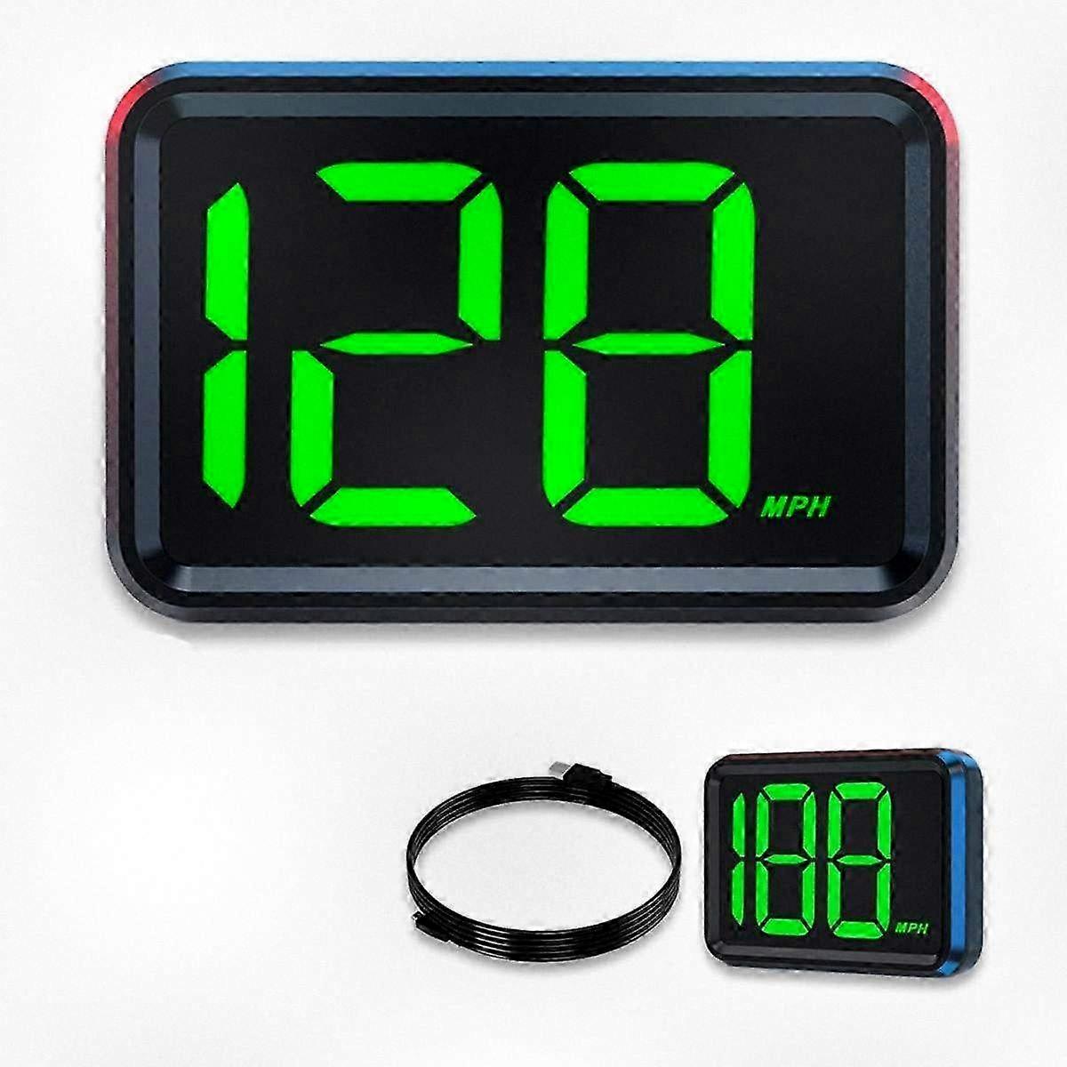 Universal Car GPS Speedometer with Digital Display and USB Connection for MPH Readings