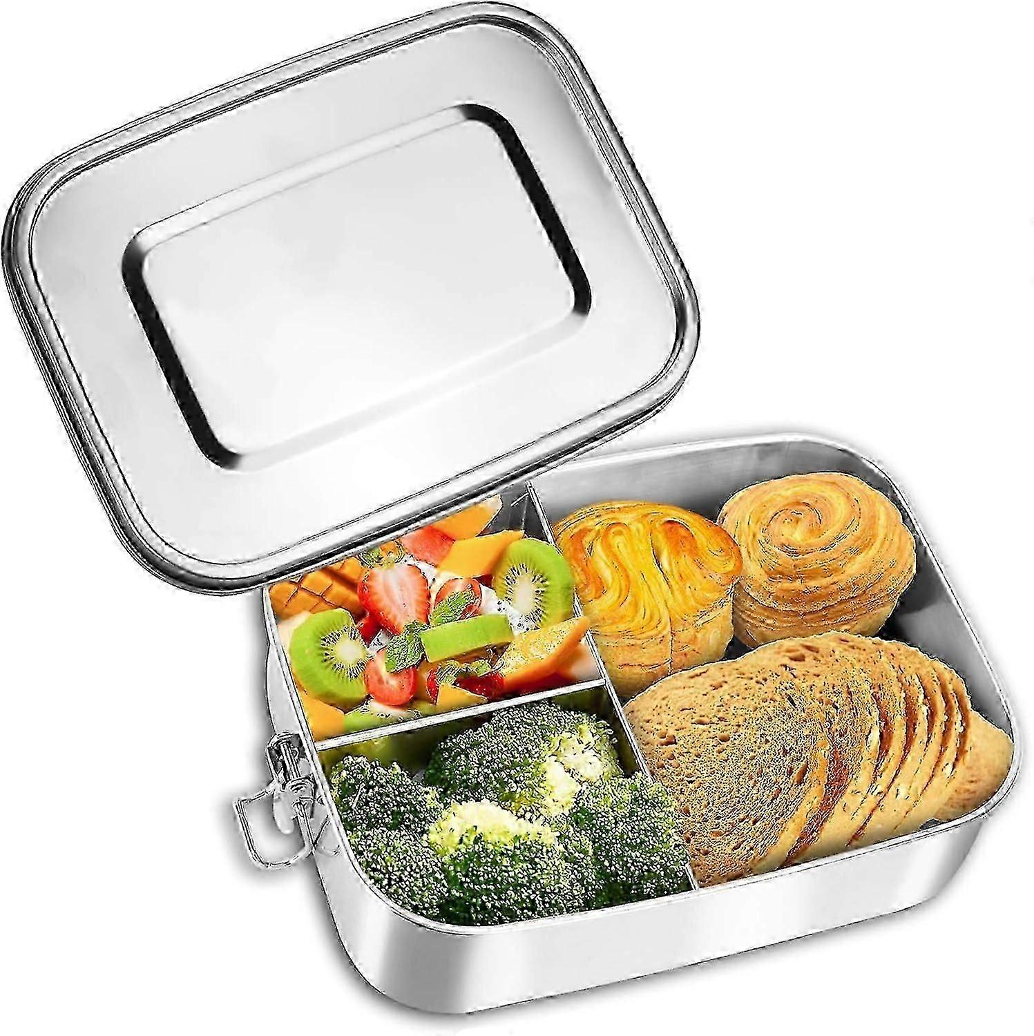 Stainless steel lunch box, leak-proof lunch box