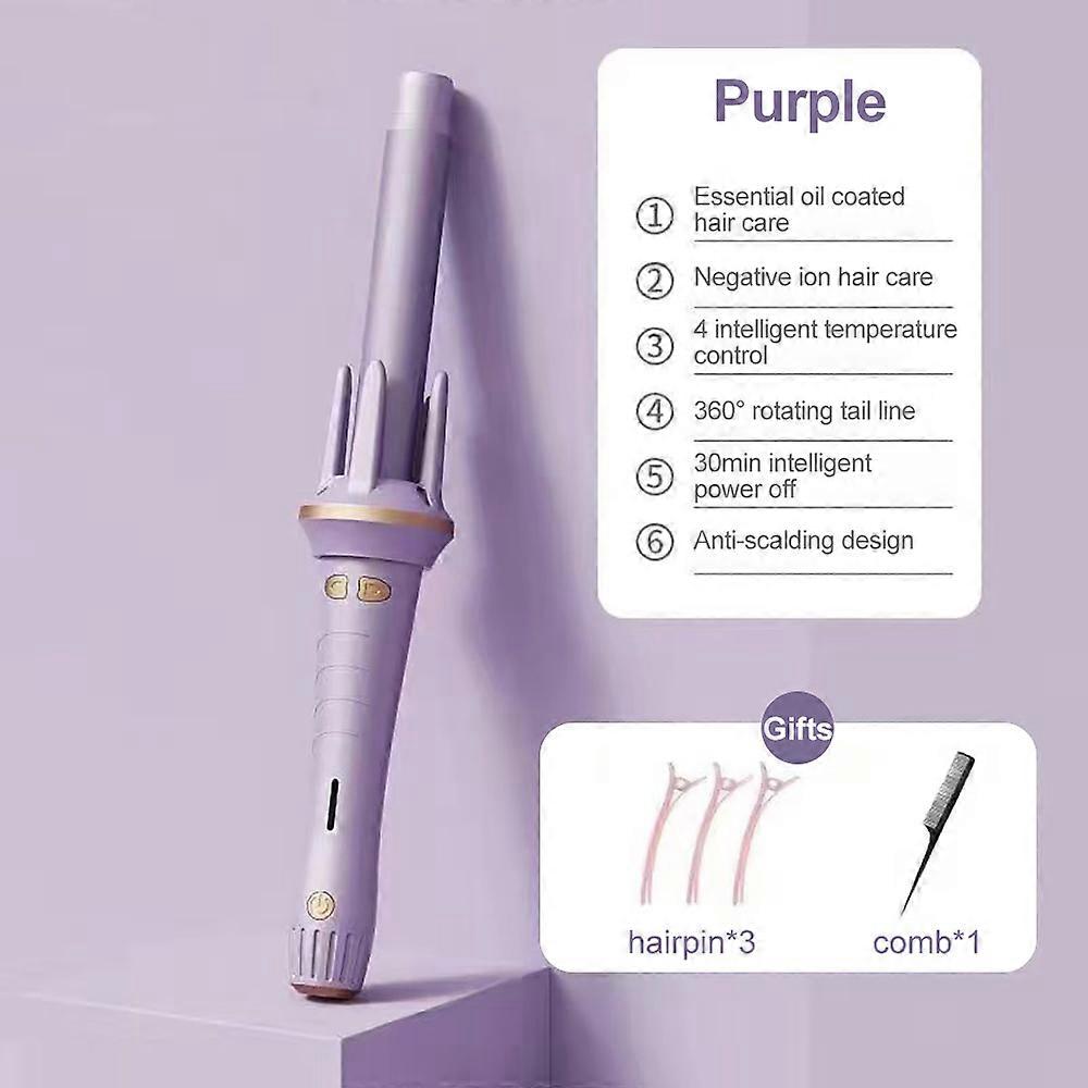 Automatic Rotation Electric Curling Iron Negative Ion Curing Directions Switch