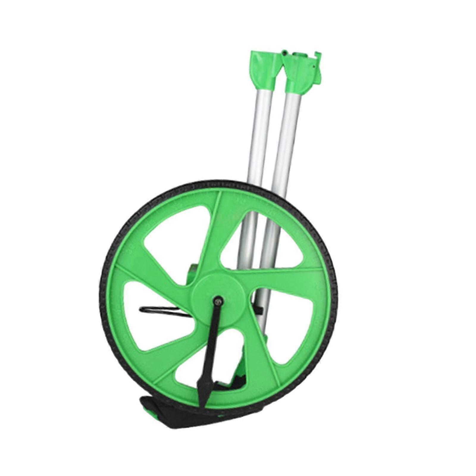Foldable Handheld Distance Measuring Wheel for Road & Land Survey, Lightweight Portable Walking Measurement Tool
