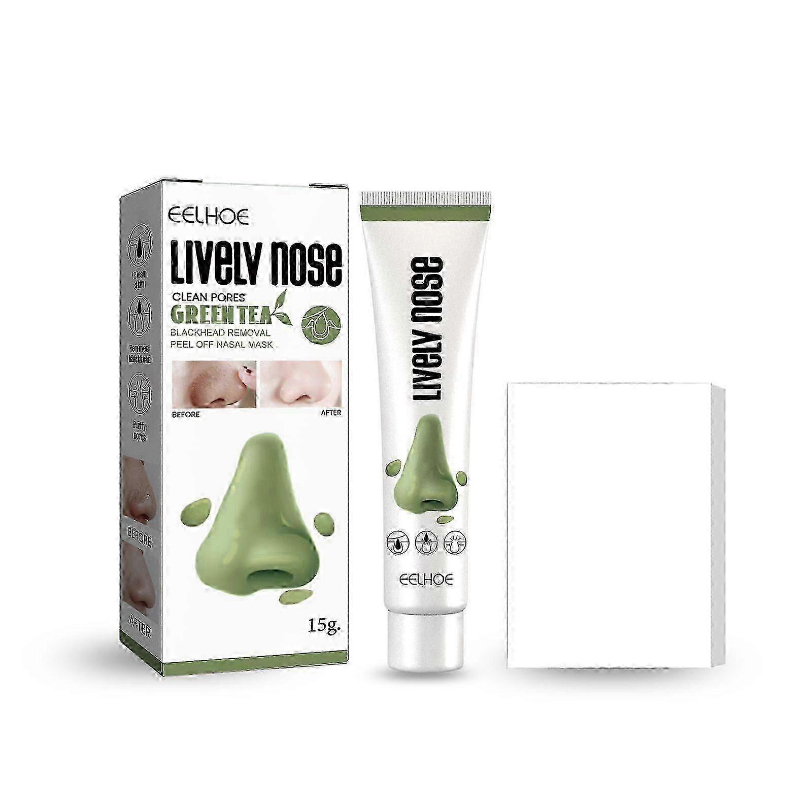 Blackhead Remover Nose Mask, Deeply Cleans And Closes Pore Blackheads And Acne Barbs And Nose Remover Mask