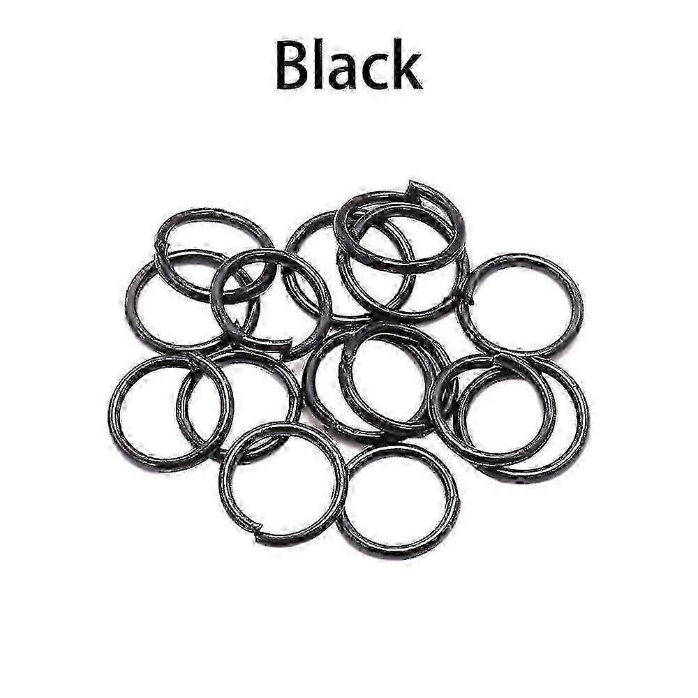 200 kpl valikoimakoot 4-10 mm hyppy- ja jaetut rengasliittimet tee-se-itse-korujen askarteluun