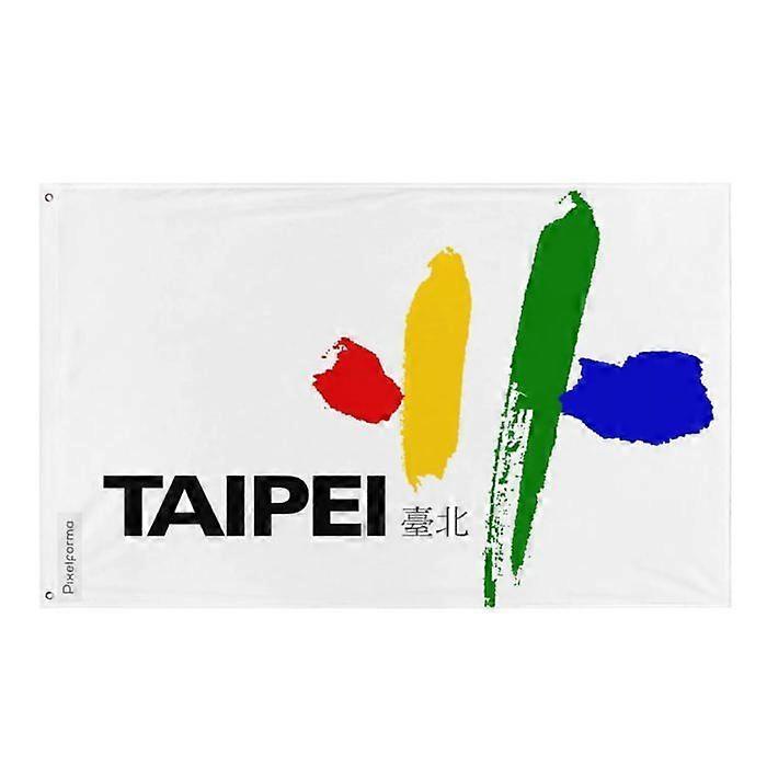 Taipei Flag – 192 x 288 cm – Polyester – Iron eyelets – Durable