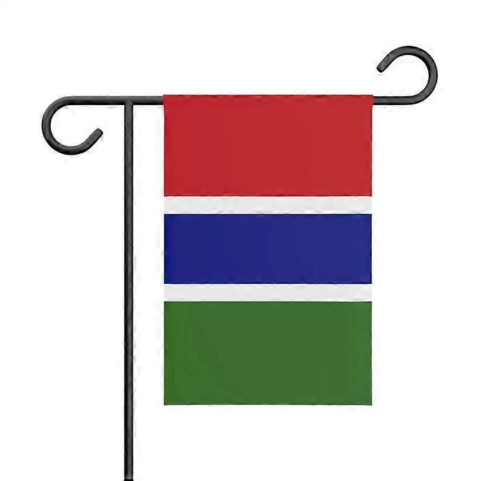 Garden Flag – Gambia – 32 x 47.5 cm – Durable Polyester – Horizontal Format – Outdoor