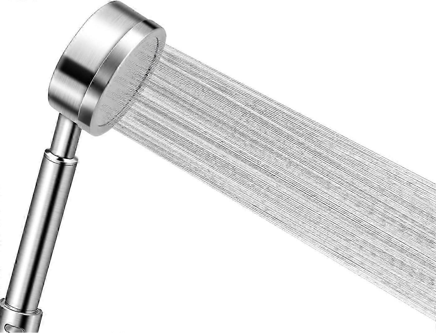 304 Rustfrit stål Højtryks brusehoved Håndbruser Badeværelse Vandbesparende Nem installation