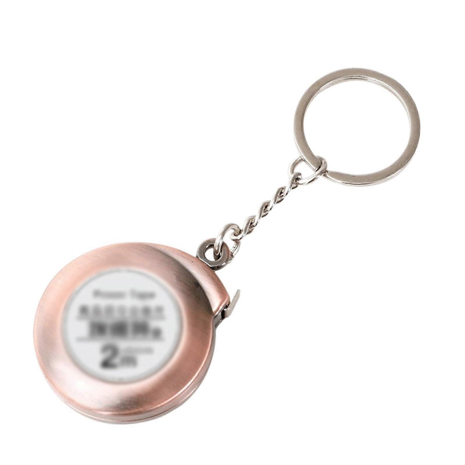 Tape Measures, Tape Measure Steel Tape Measure Delicate Small Steel Ruler Steel Multipurpose Tape Measure Gift Ruler (Color : Bronze) Ref: 9368