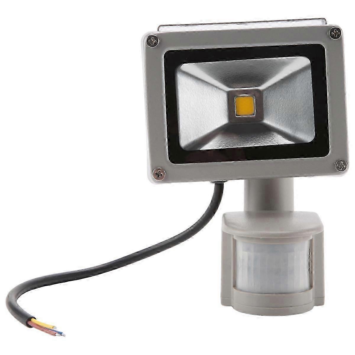 Warm White LED Spotlight floodlight Spotlight floodlight with LED lighting and PIR motion sensor (1