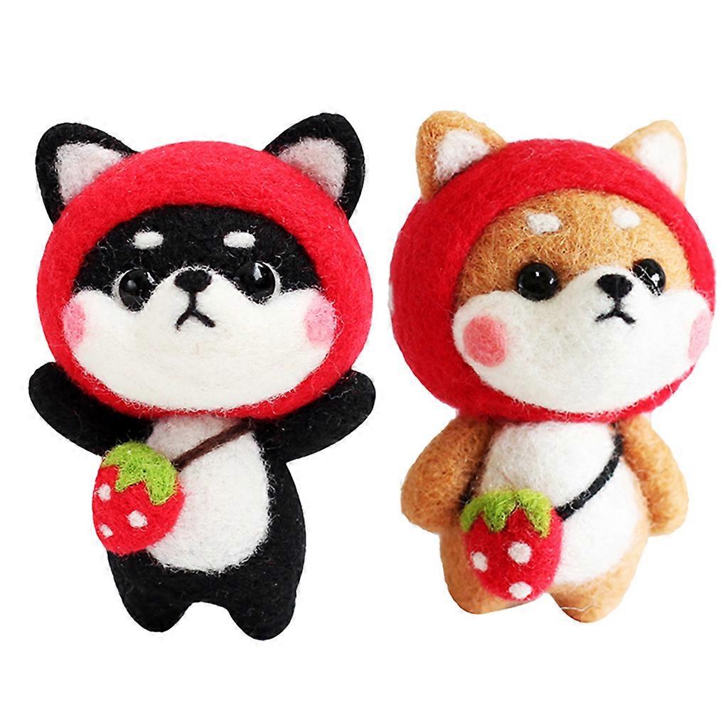 2pcs Felting W/ Mat Instructions