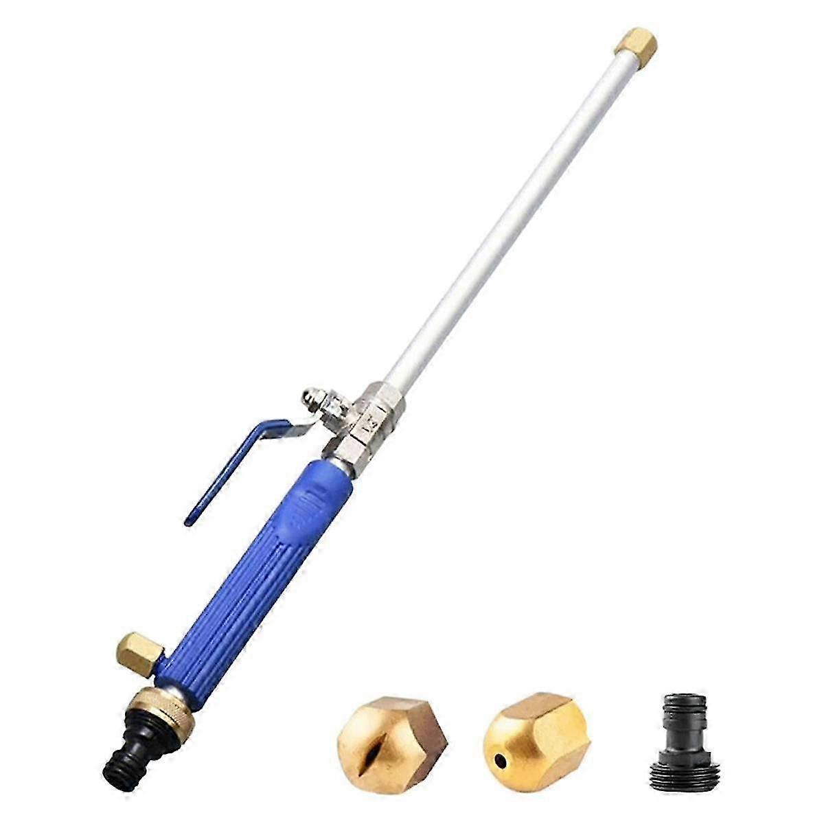 Universal High Pressure Hose Nozzle for Car Cleaning, Patio, Windows with Adjustable Jet Spray