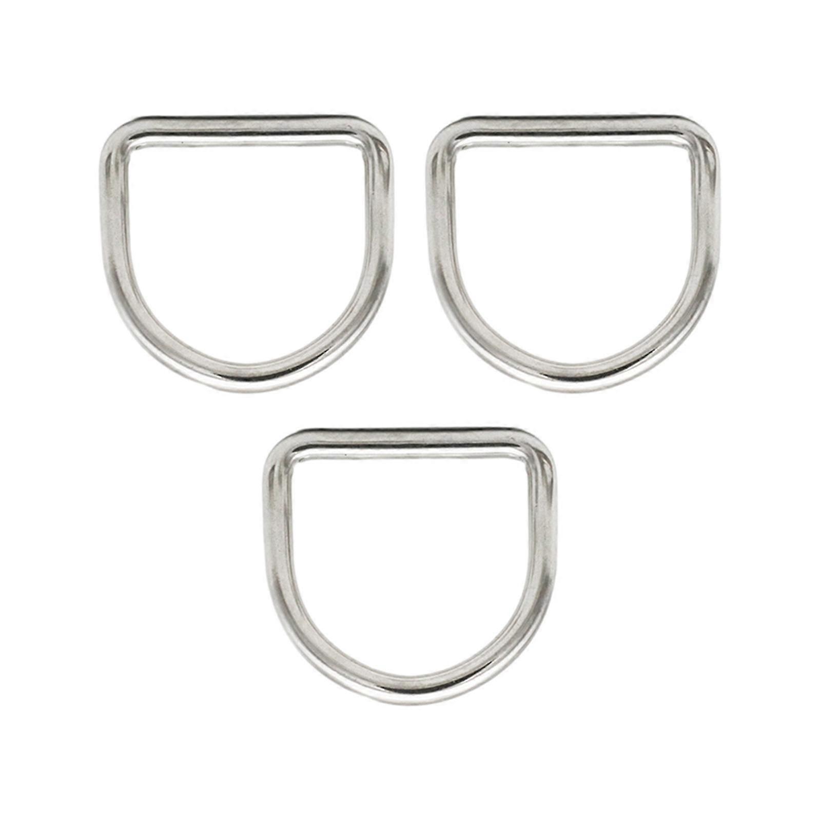 Horseshoe Shape D Rings Hardware Accessories Replacement Durable D Rings