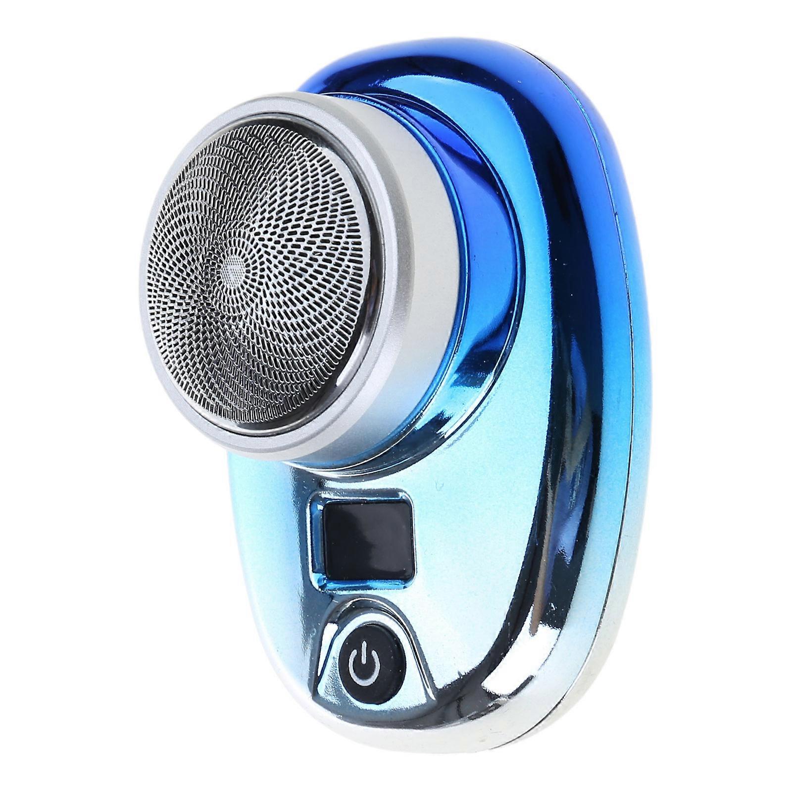 Multifunctional Electric Trimmer Grooming Device Travel Friendly Small Electric Shaving Tool Perfect for Wet and Dry Use gradient blue