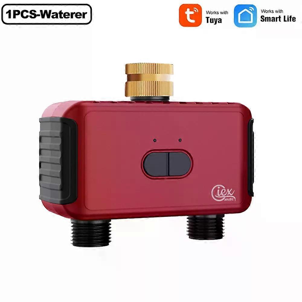 WIFI & Smart 2 Zone Watering Timer Garden Automatic Irrigation System Drip Sprinkler Controller Valve Smart Life Tuya