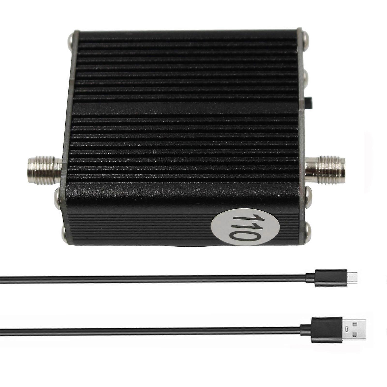 2-in-1 Aviation Frequency Converters Highly Resistance Amplifier Aviation Frequency Conversion to Shortwaves 100M/110M