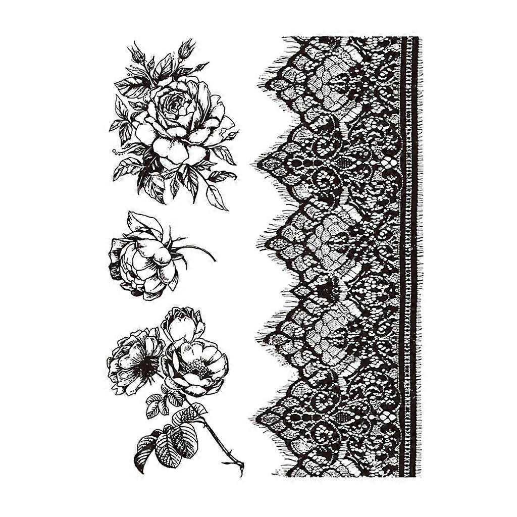 Transparent Plastic Stamp Blocks Multiple Styles Clear Rubber Stamping Blocks for DIY Scrapbooking Ornaments