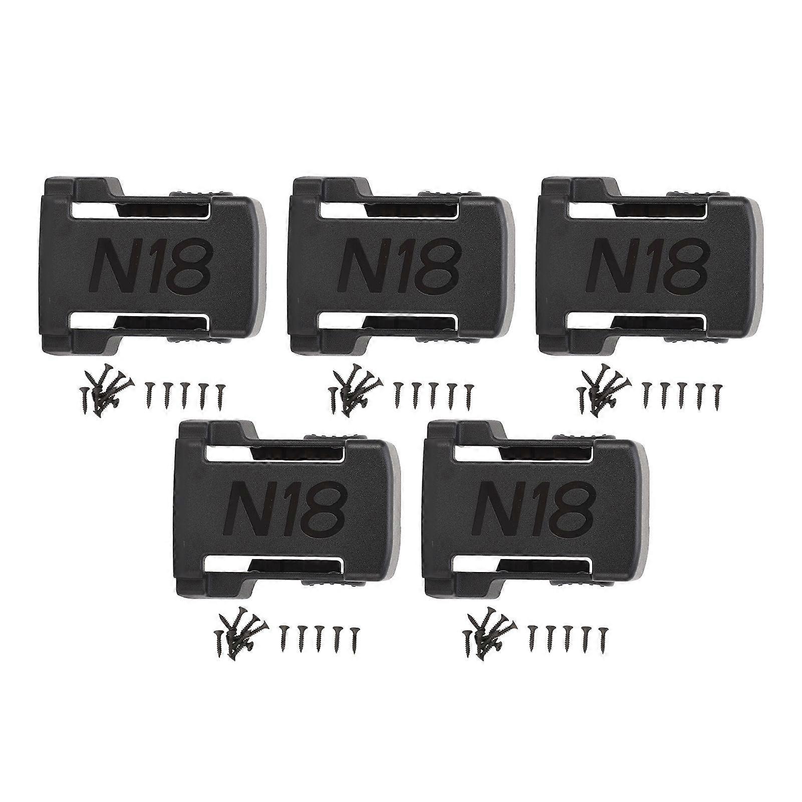2025 Latest Model 5 Set Battery Mount ABS Strong Support Standard Size