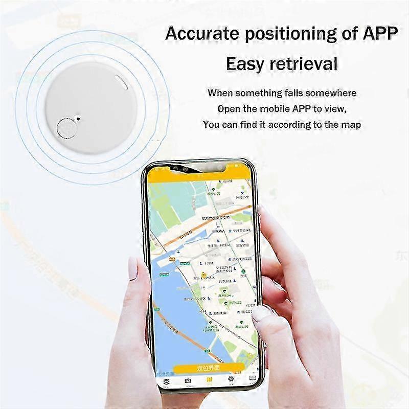 2025 Mini GPS Tracker Bluetooth 5.0 Anti-Lost Device Mobile Tracker Black
