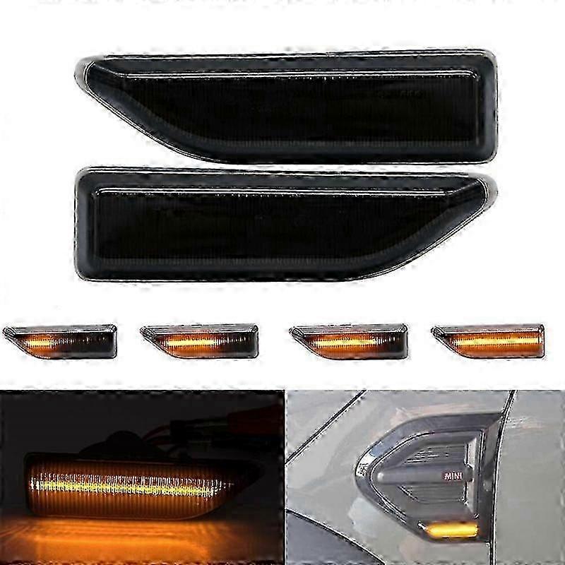 Car Side Marker Lights LED Turn Signal Lamp Indicator for MINI Countryman F60 2017 2018 2019 2020 2021,A