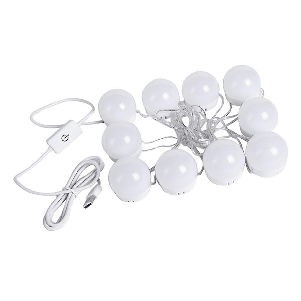 Light bulbs for cosmetic mirror 10pack 8 w No flicker Energy efficient Easy tallation for mirror or