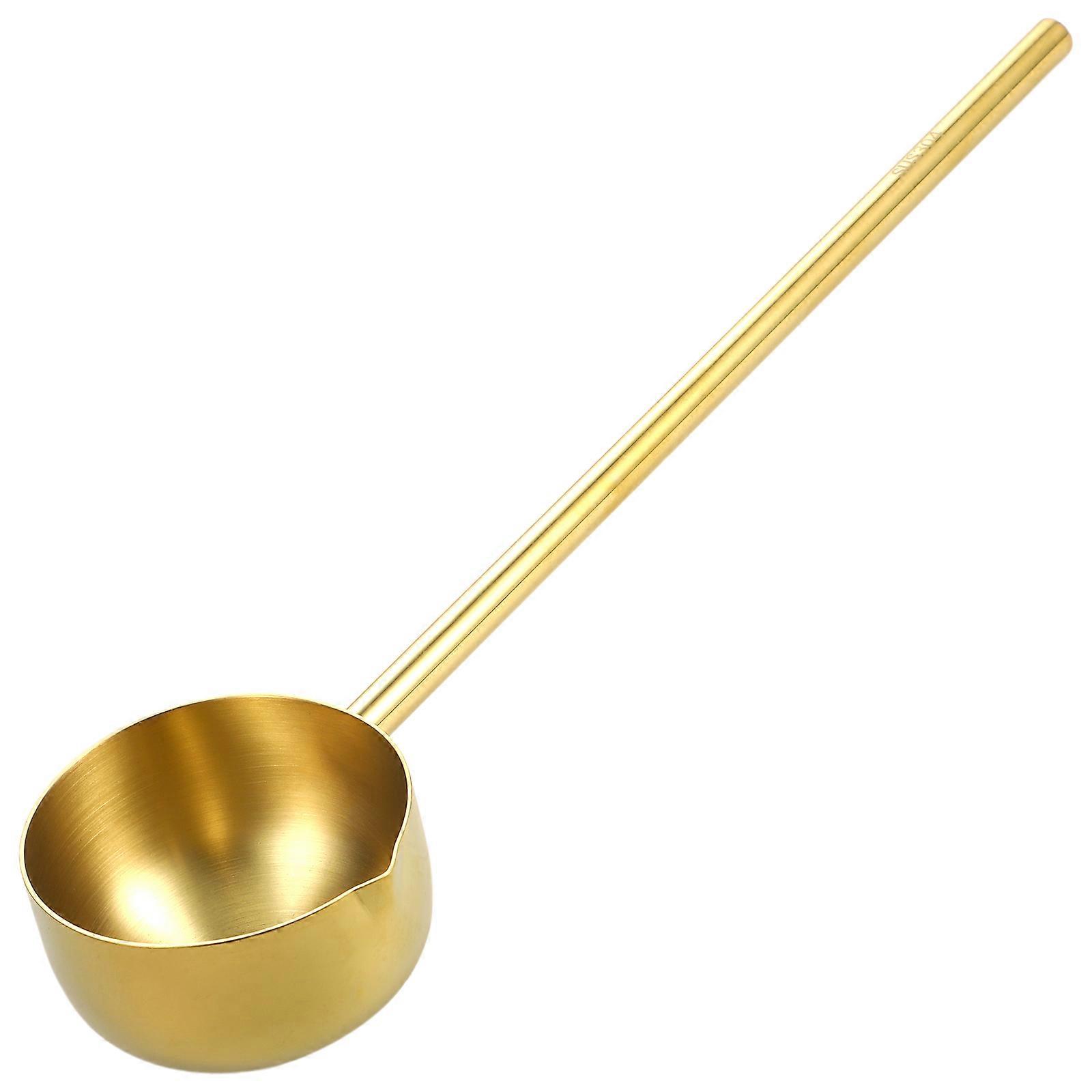 Stainless Steel Long Handle Water Ladle Kitchen Utensil for Serving, Cooking, and Household Use – Multipurpose Water Scoop for Restaurants and Homes