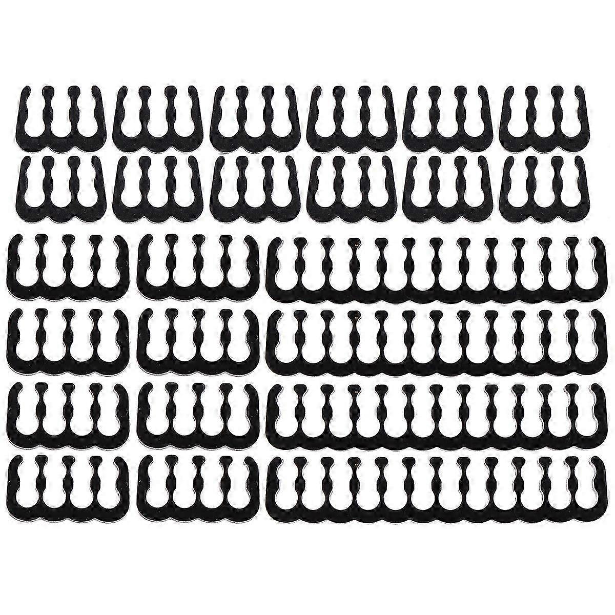 24 Pcs PC Cables Cable Organizer Computer Cable Comb DIY Cable Comb Cable Clip