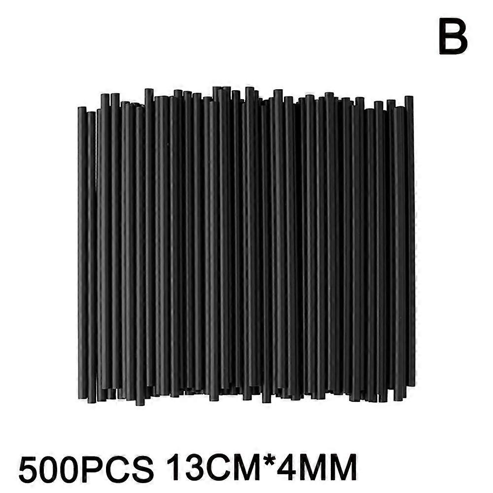 Biodegradable Plastic Drinking Straws Eco Friendly Disposable Flexible Straws For Cold Hot Beverages