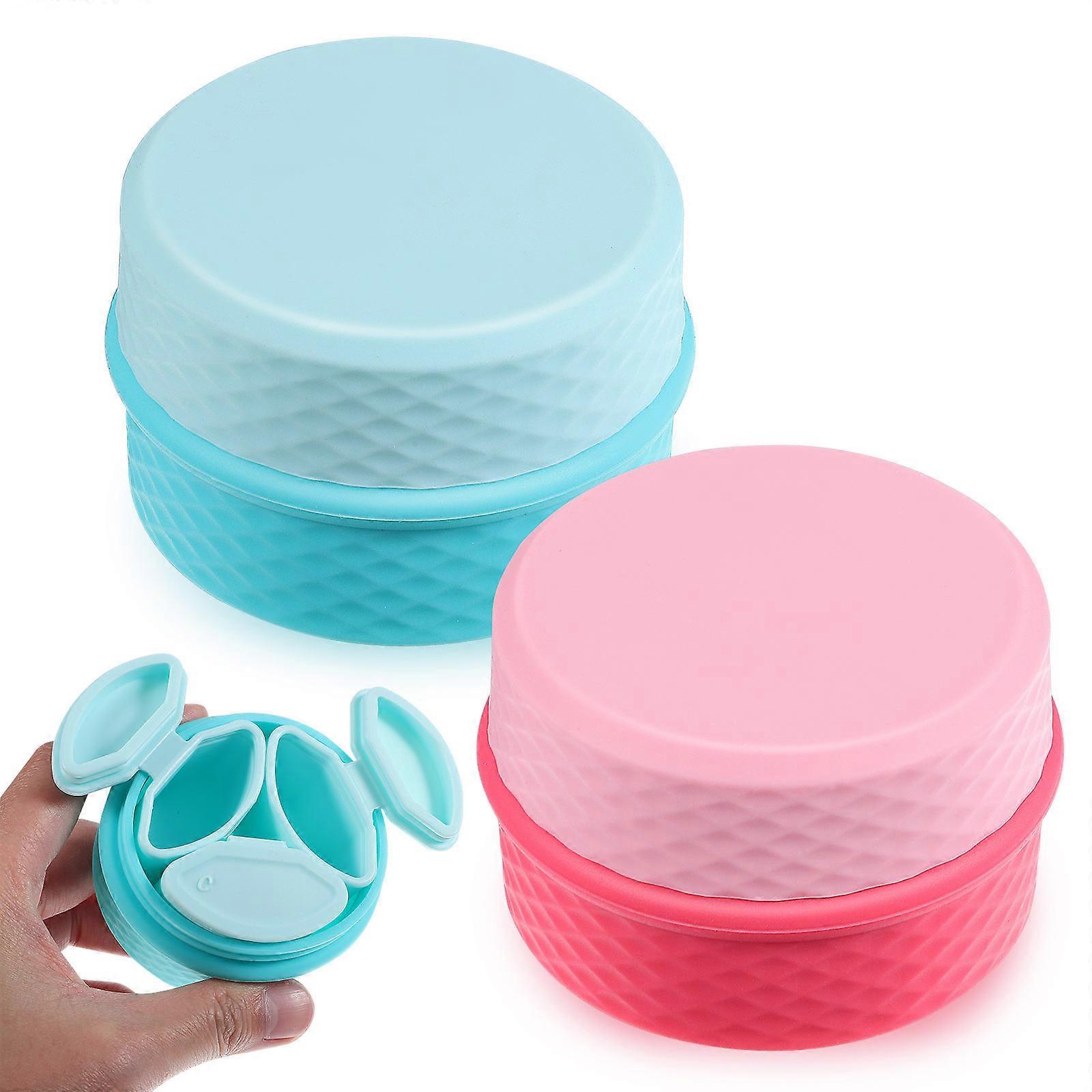 It looks like you're describing a product listing for **travel sized cosmetic containers/jars**. To make this more effective as a product title or