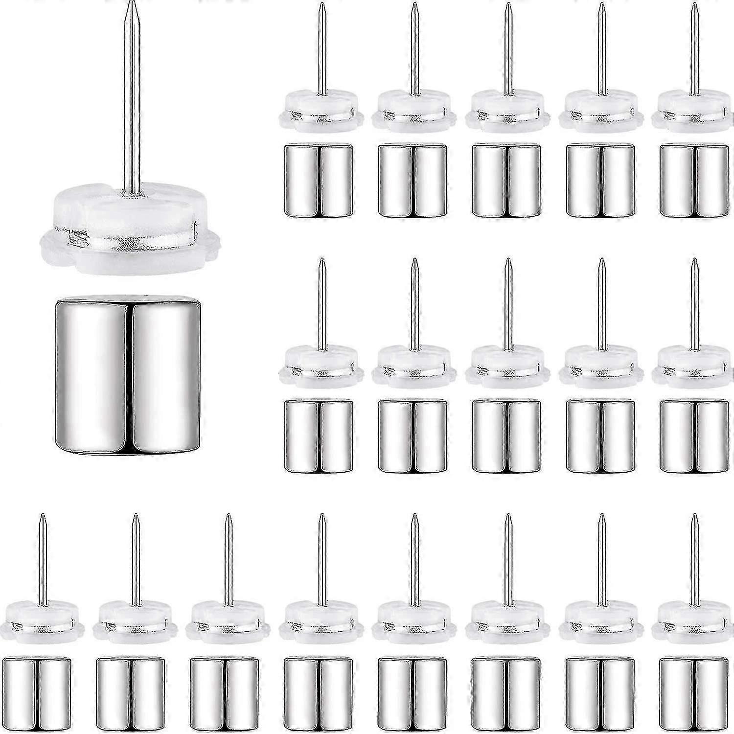 Μαγνητική αφίσα Thumbtack μαγνητών Pushpin Magnetacks και κρεμάστρες φωτογραφιών για πίνακες ανακοινώσεων τοίχων (20) - κατάλληλο για διάφορες μάρκες