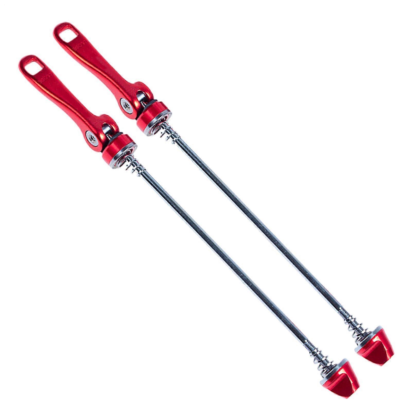 Quickrelease lever  1 pair of quickrelease hub parts for bicycles  Smoothrunning and lightweight bicycle repair tool for riding red
