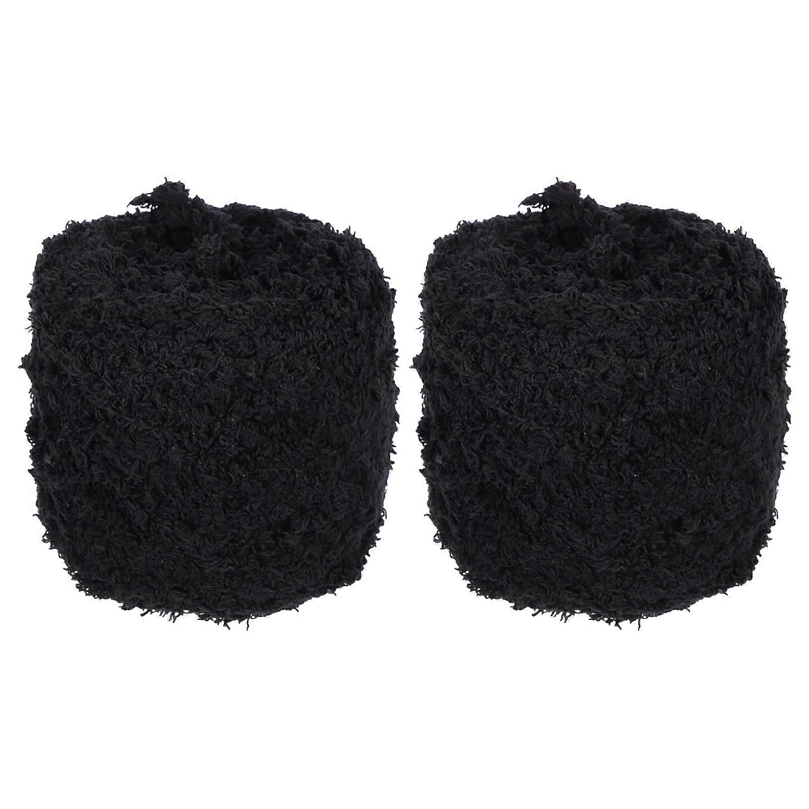 Convenient Crocheting Yarn Diy Crochet Yarn Simple Projects Woolen Yarn 2 Rolls