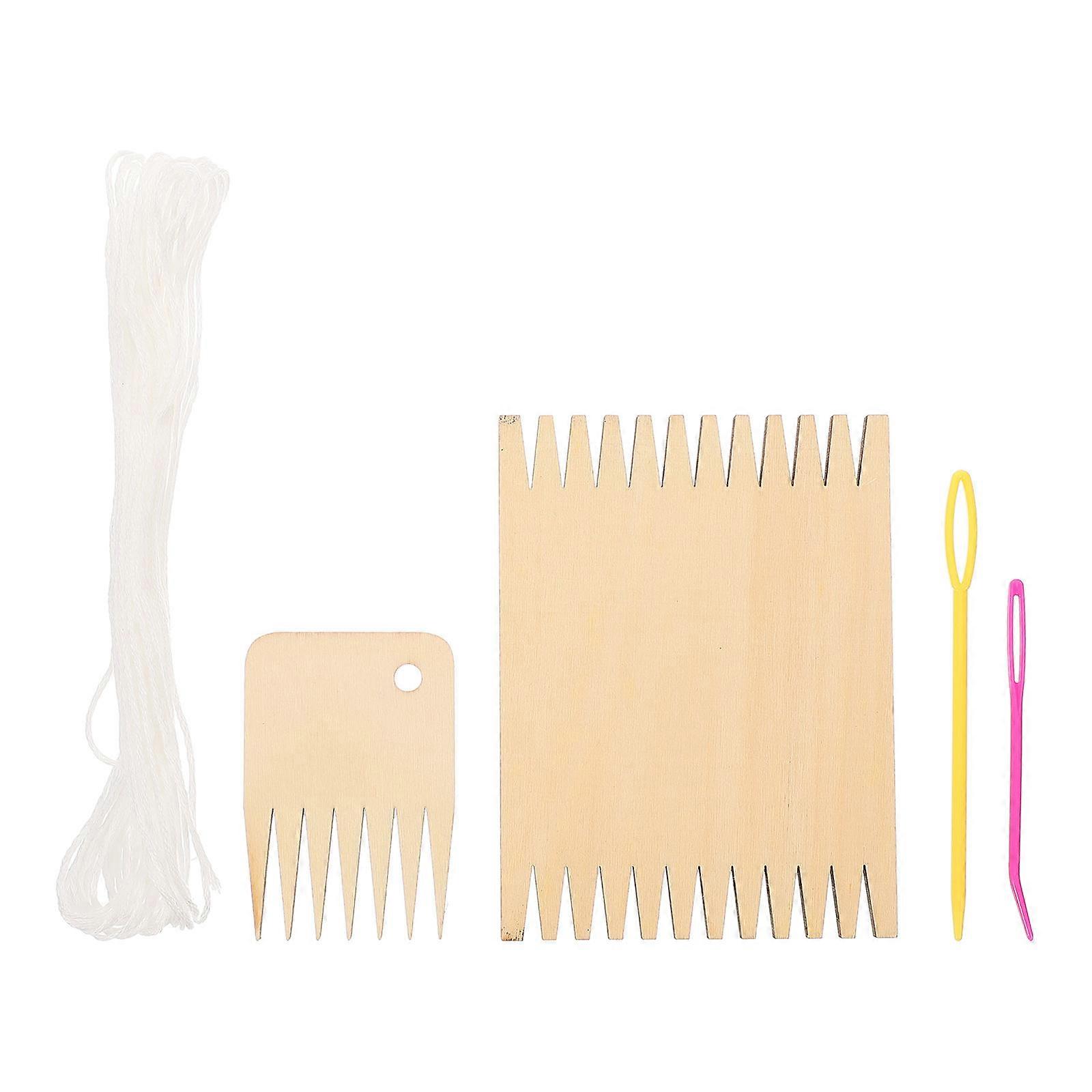 Hand Weaving Knitting Board Craft Tools Home Decoration DIY Projects Beginners 1Set