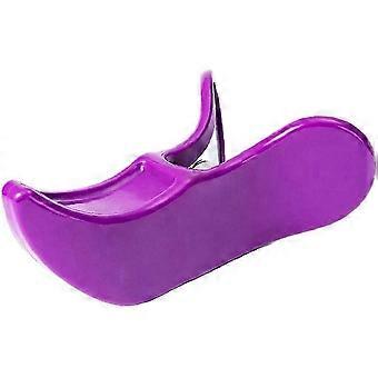 Pelvic floor muscle strengthener, inner thigh muscle trainer fitness equipment purple