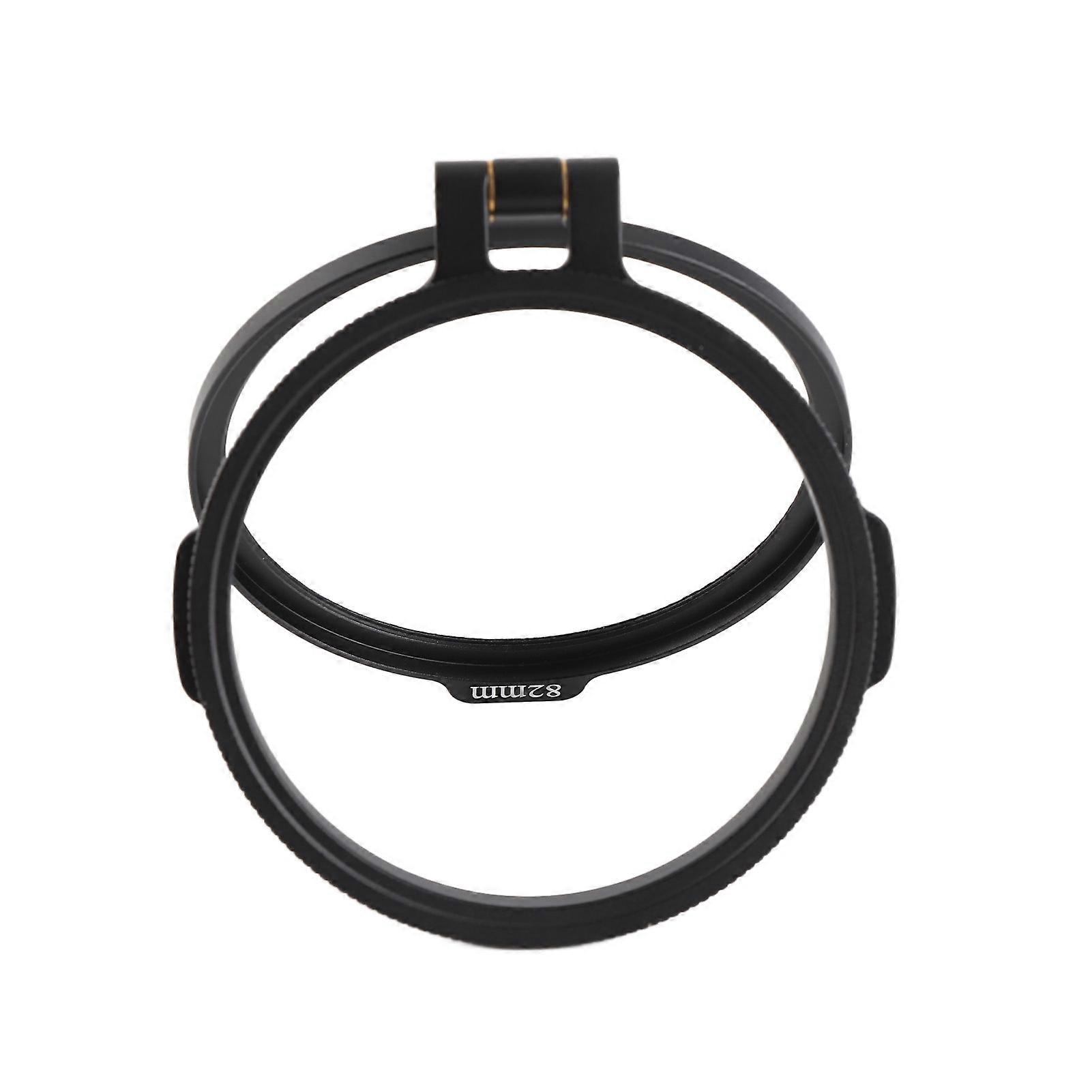 Bague d'adaptation pour filtre ND 82 mm, en alliage d'aluminium CNC, pour appareil photo, pour intérieur et extérieur