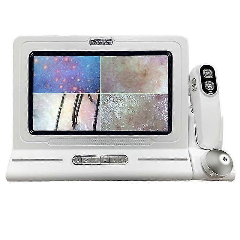 MEIBOYI 11 Zoll LCD Haut Haar Kopfhaut Analysator Detektor Digitalmikroskop Lupe Haut Haar Schwarz
