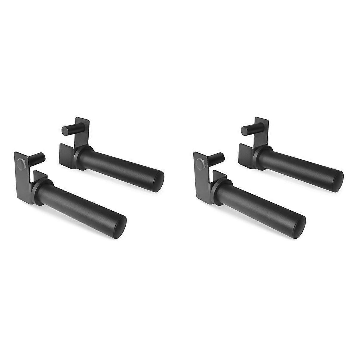 4x Weight Plate Holder for 2x2 Inch Power Rack ,Power Rack Attachment for Weight Plates ,Weight Stor