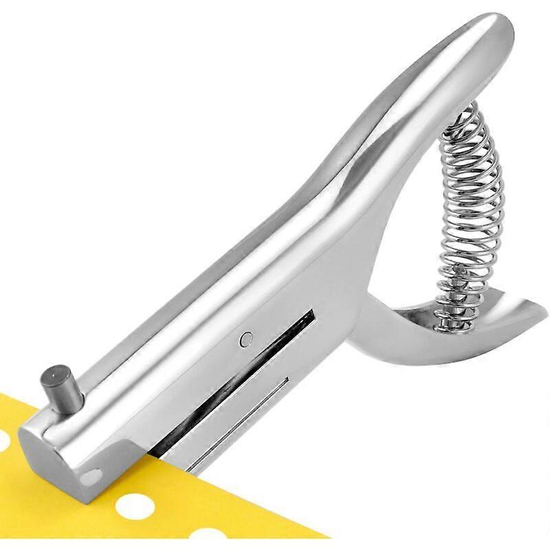 Simple 6mm Unique Hole Punch - Robust Hole Puncher for Paper, Card and PVC, with Perforation Capacity up to 2mm (20 Sheets)