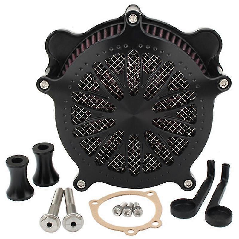 Modified Air Filter Assembly for Compatible Harley Models Road King Glide Soft Tail Dinah XL883 1200