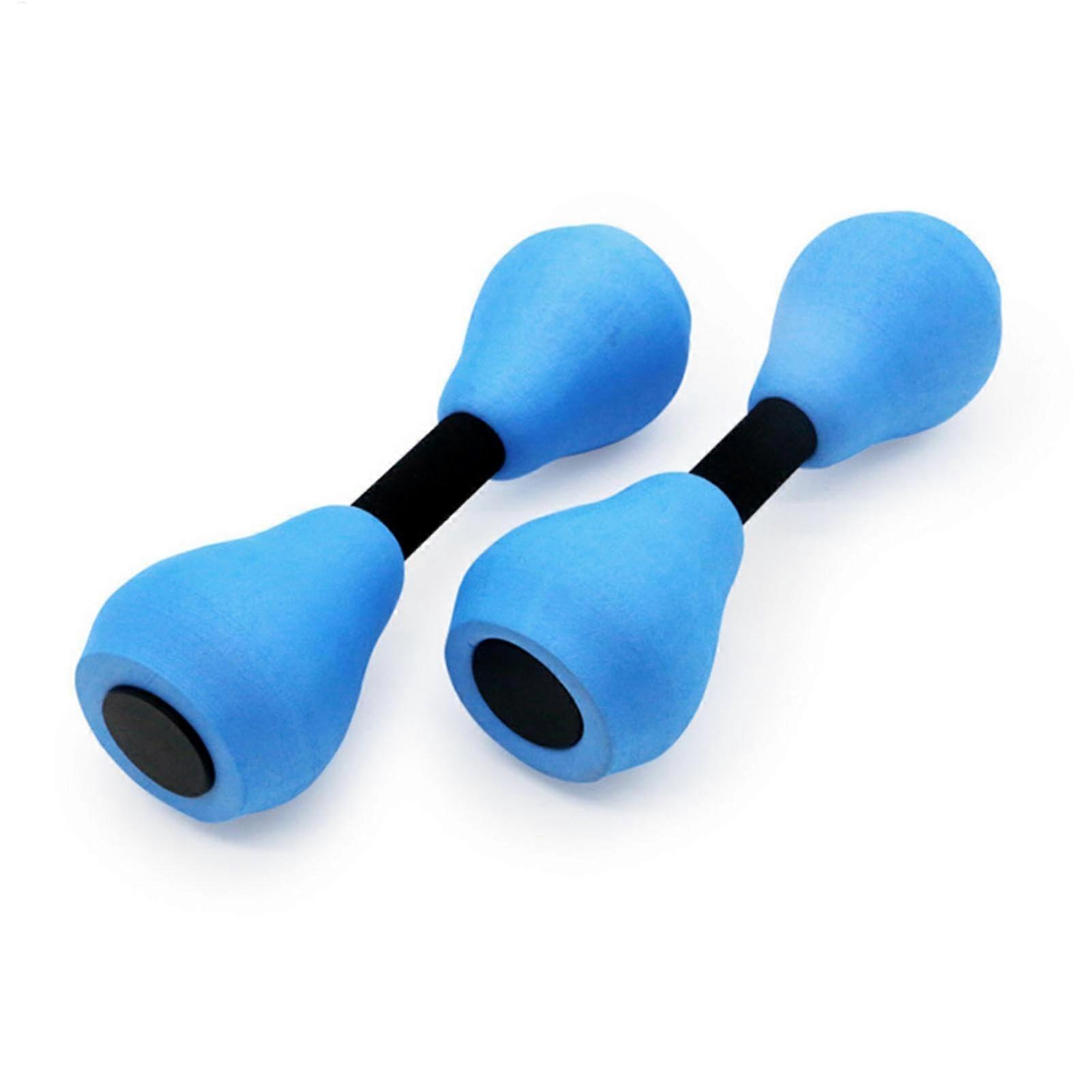 Water Dumbbells, 1 Pair Pool Weights for Water Exercises, Fitness Aerobic Exercise Foam Dumbbells