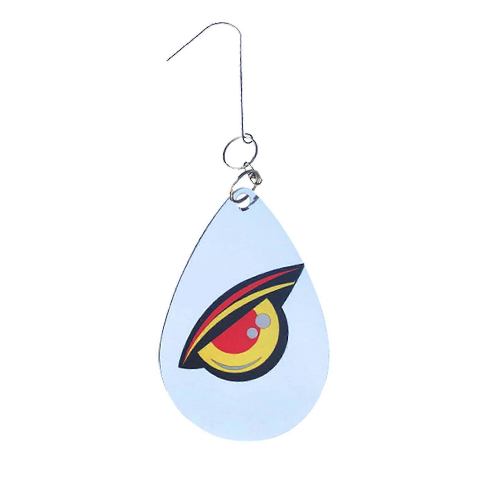 Reflective Bird Protection Owl Eye Pattern Repeller for Pigeons and Sparrows, Long Hanging Deterrent for Balcony Gardens