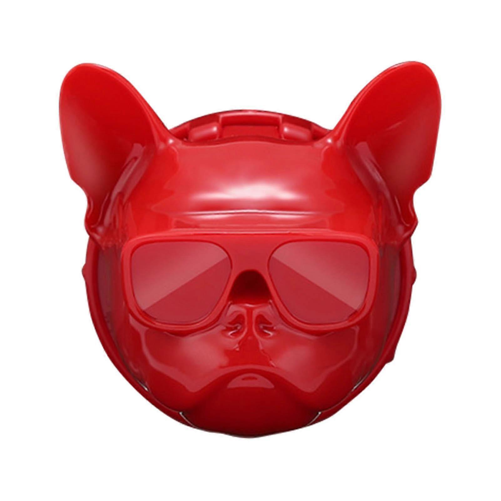 Comfortable Touch Car Start Button Cover in Cute Shape Universal Ignition Accessory for Vehicles Red