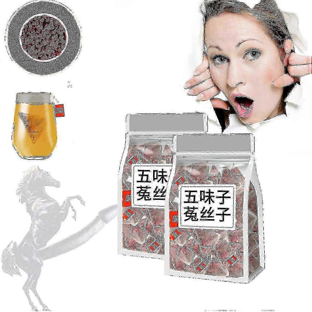 Five Flavors Goji Berry Tea, Liver And Kidney Care Tea, Mens Essentials Kidney Care Tea Five-flavor Goji Berries Nourishing Teal
