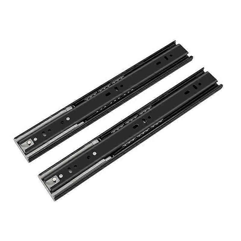 Soft-closing drawer runners, full-extension drawer runners