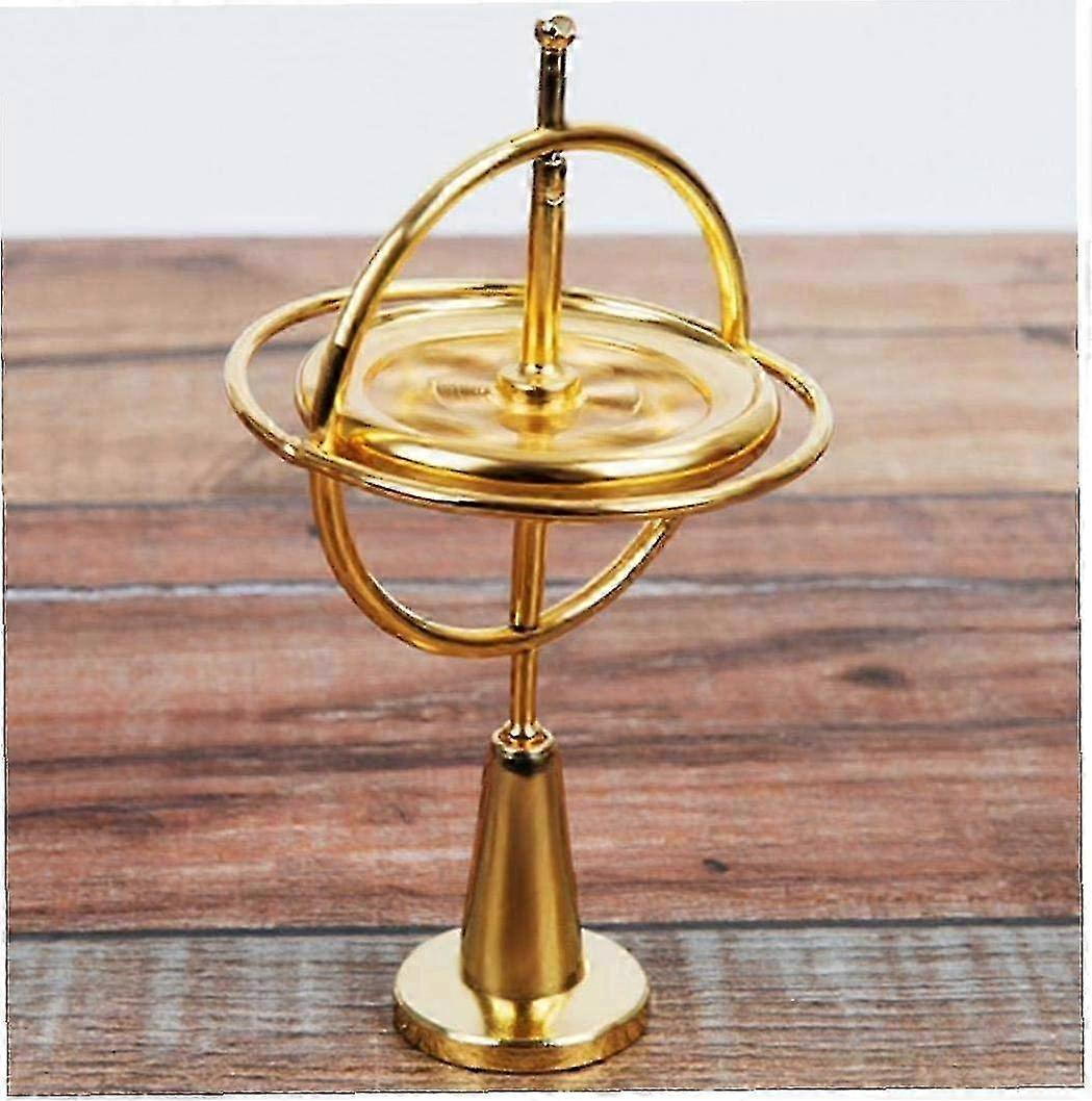Precision Gyroscope Toy, Metal Spinning Top Physics Educational Gift Game